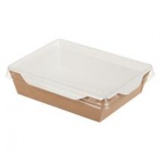 Коробка бум OpSalad 0,4 OSQ (145х96х45) + Крыш съем ПЭТ (50/800)