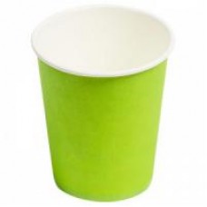 Стакан бум. 250мл 1 тон Зеленый  d-80 (50/1000)