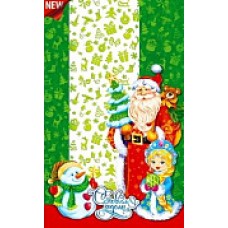 Пакет фольга НГ 30х50 Снеговик-Затейник 2кг (100/2000)