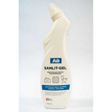 Ср-во д/сантехн 750мл Санлит-гель Дез. (Кислота-камень) (1/10) Авк Ср-во д/сантехн 750мл Санлит-гель Дез. (Кислота-камень) (1/10) Авк