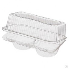 Конт пирожн 2 корзиночки ПР-К-025С2 ПЭТ р-р 218*115*84 (50/300) Конт пирожн 2 корзиночки ПР-К-025С2 ПЭТ р-р 218*115*84 (50/300)