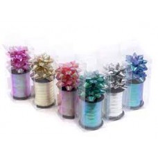 Лента Набор д/упаковки подарков 9м + 2 Бантика (1/12)