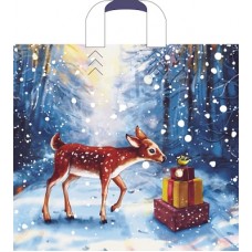 Пакет петл.38х34+3 (70) укороч НГ Новогодняя тропа (50/500) Арт