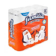Бумага туалетная 1/4 FAMILIA COMFORT 2-сл (1/16) Для СП