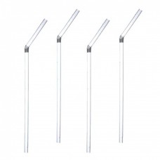 Трубочка PS 5х210 с гофрой Прозрачная (250/10000)