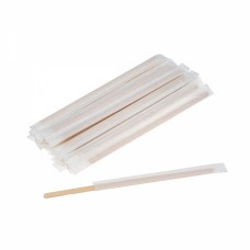 Размешиватель деревян. 18см в Инд уп-ке (250/5000)