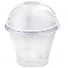 Стакан ПЭТ 200/250мл + Крышка d-93 б/отверстия (50/100)