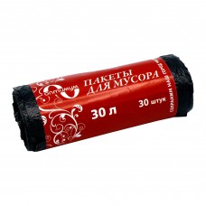 Пакет мусор 30л (8)  в рул 30шт 