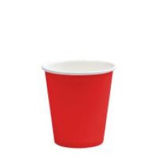 Стакан бум. 200мл 1 тон Красный d73 (50/2000)